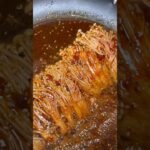 Enoki Mushrooms With Instant Ramen