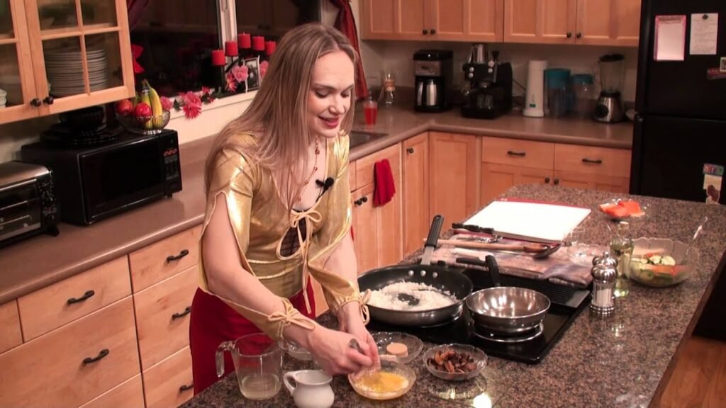 Excerpt: Orange Glazed Salmon, Mushroom Risotto, Zucchini Salad