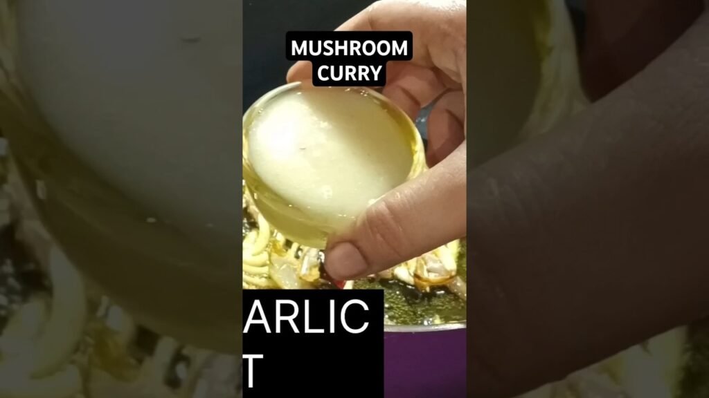 Mushroom curry #youtubeshorts #mushroom #mushroomrecipe #shorts #ytshorts #shortsfeed