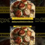 Scallops and Mushroom Risotto