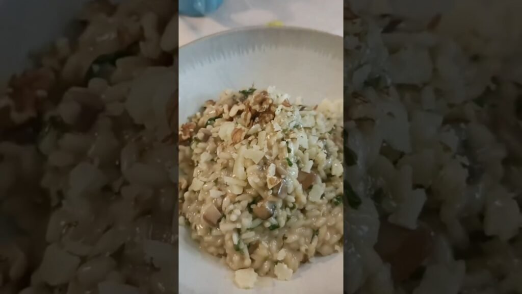 Mushroom Risotto #cooking  #food #homemade #recipe #risotto #portobello  #rice