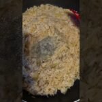 Sausage Mushroom Risotto – Will jasmine rice work? JogginsMud.com #cookingcheat