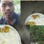 Plucking/grasp and twist mushroom@Mushroom curry.@TachithuFithu