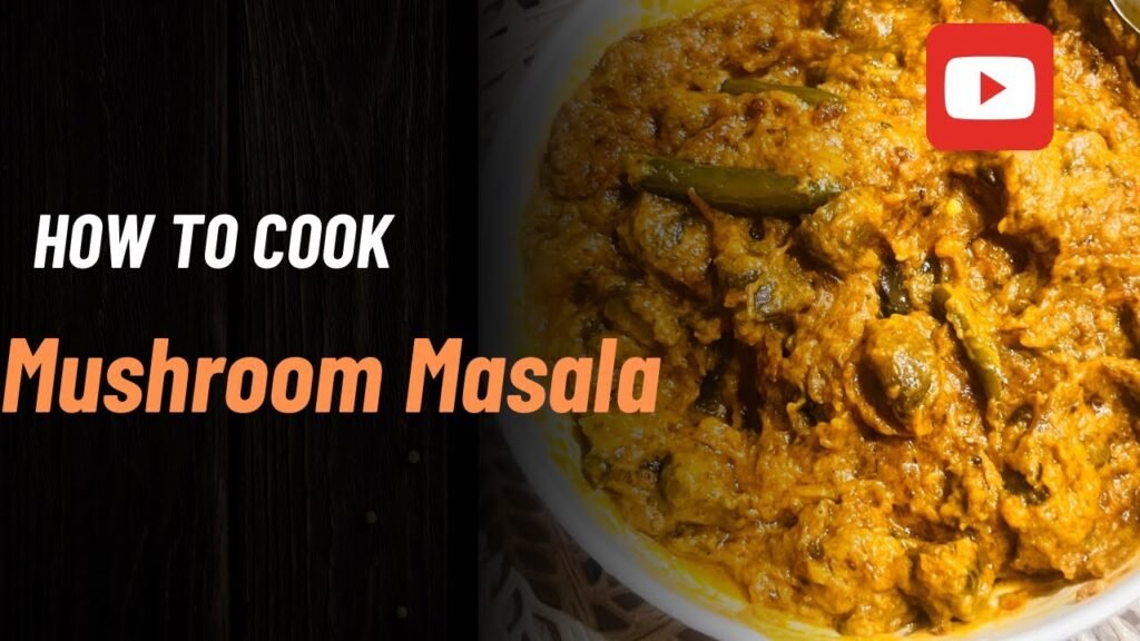 Mushroom Masala at home !! Easy and tasty recipe