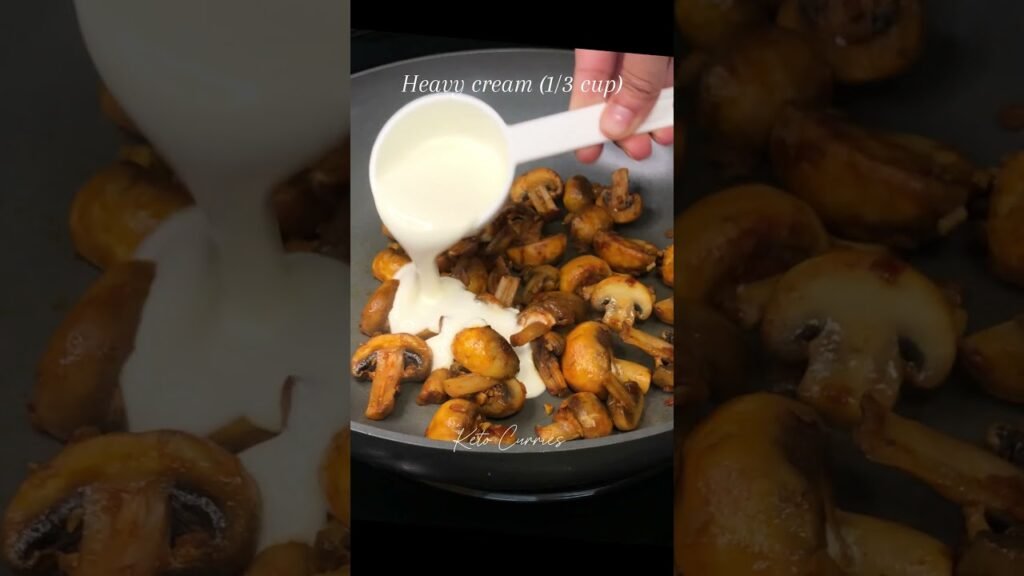 Keto Creamy Mushroom Curry|Creamy Mushroom Curry Indian style|Keto Mushroom recipes|Keto Curries
