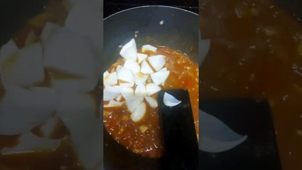 Easy Egg Mushroom Masala Curry Must try Recipe ♨️