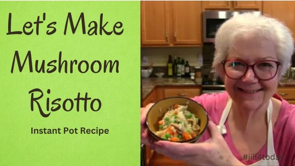 Instant Pot Mushroom Risotto —  Super Simple and Delicious
