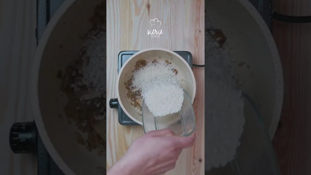 The Best Creamy Risotto Recipe | Mushroom Risotto Recipe #risotto #risottorecipe #mushroom #shorts