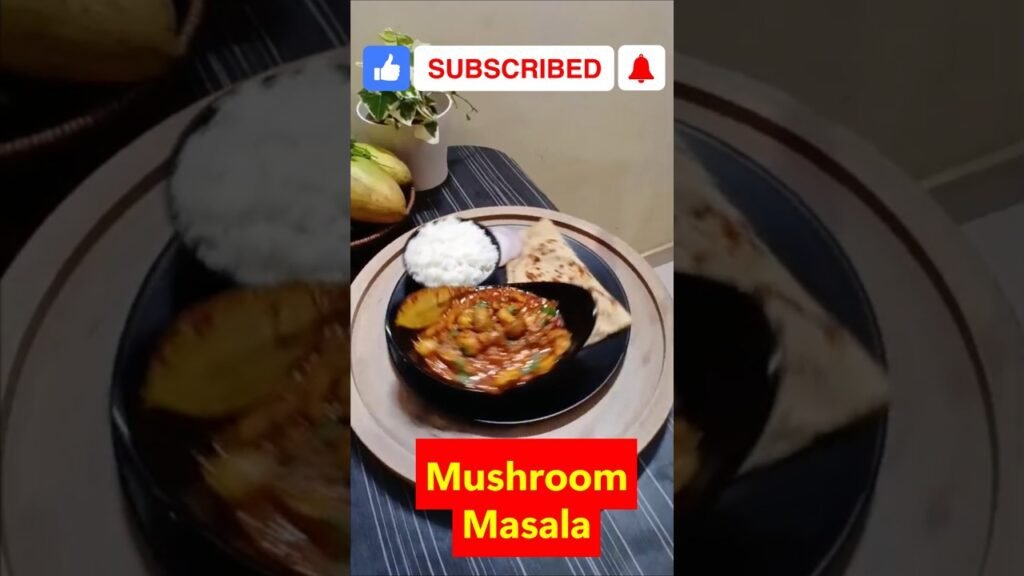 Mushroom Masala | Mushroom Curry | ಮಶ್ರೂಮ್ ಮಸಾಲಾ | Mushroom Recipes