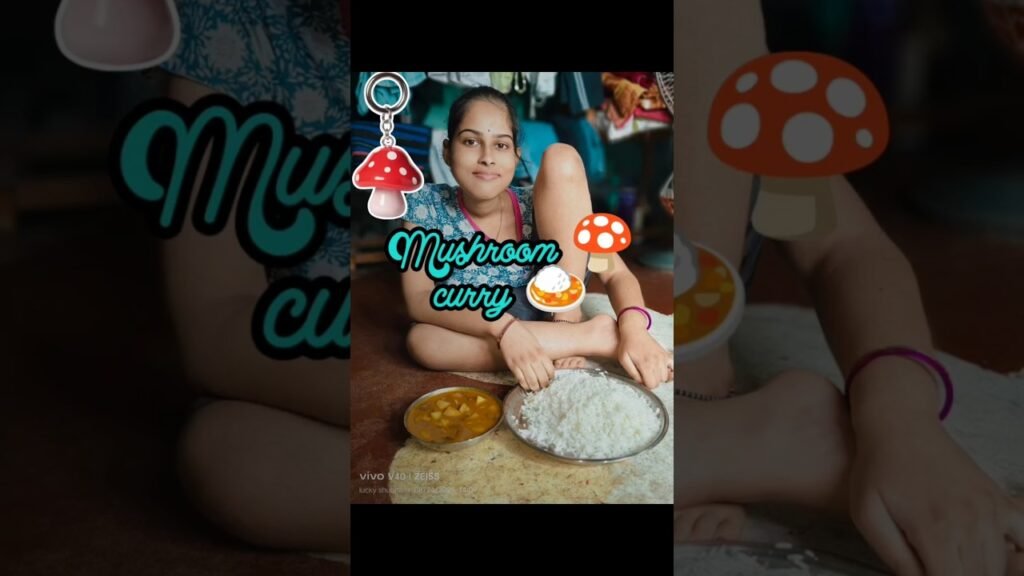 Mushroom 🍄 curry 🍛🤤|| #odia #shorts #trending #foryou #mushroom #minivlog #food