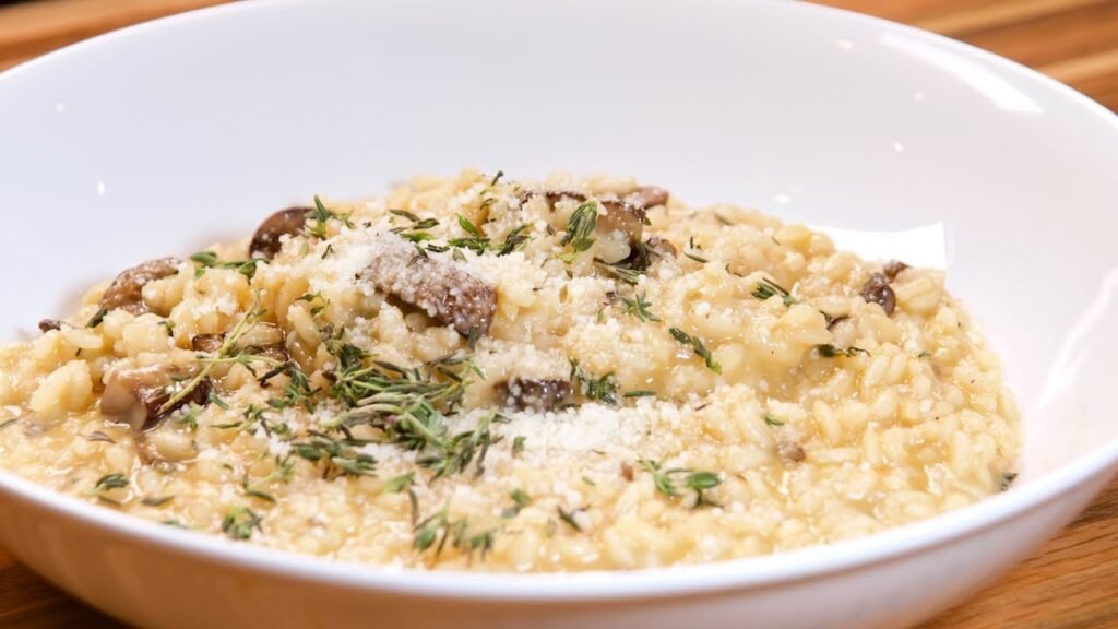 Easy Spicy Mushroom Risotto with Bravado Spice