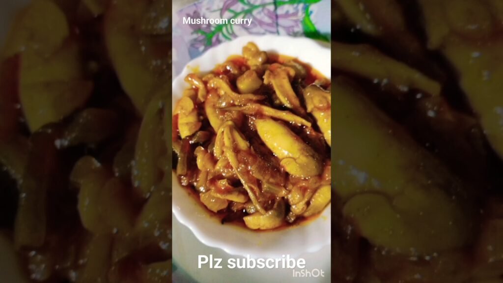 mushroom curry |మీలో ఎంతమందికి పుట్టగొడుగులు కూర అంటే ఇష్టం🍄🍄..#shorts#mushroom #shortvideo
