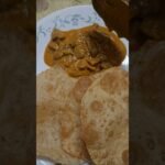 Poori with mushroom curry/Breakfast recipe/Padmaja Rallapalli /Shorts