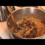 In The Kitchen • Crimini Mushroom Risotto with Mascarpone Cheese and Fresh Thyme