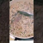 Mushroom risotto. Delish!