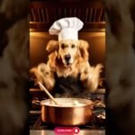 🐶🍄 Chef Bark: The Mushroom Risotto Meltdown! #aigenerated #shorts