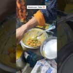 मक्खन भरा Mushroom Tikka 🍄😍 #shortsvideo #streetfood #delhi