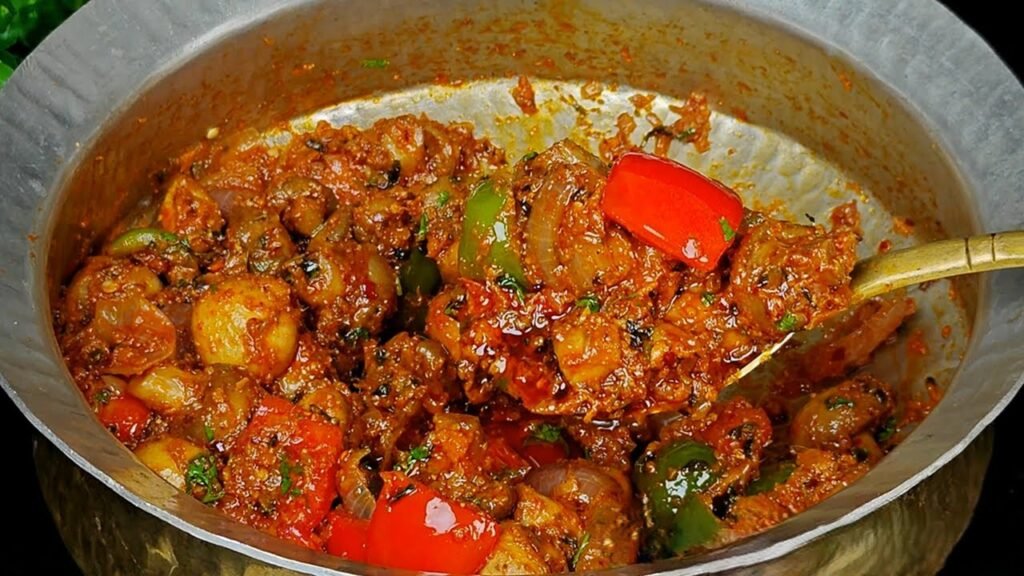 Mushroom Karahi Masala | Mushroom Kadhai | Restaurant Style Mushroom Masala Recipe