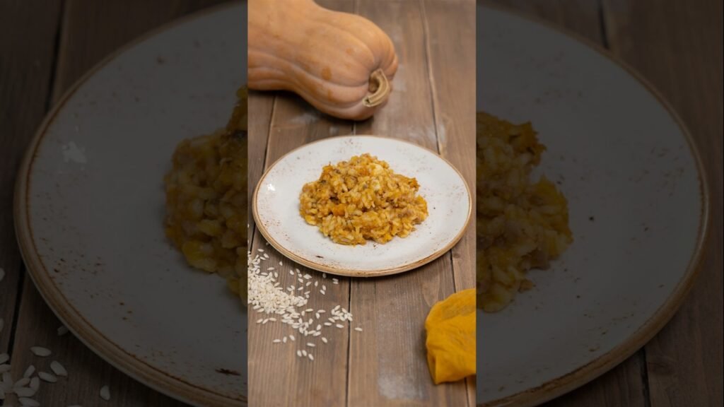 riso al forno zucca salsiccia e funghi bimby una ricetta autunnale perfetta #bimby #ricette