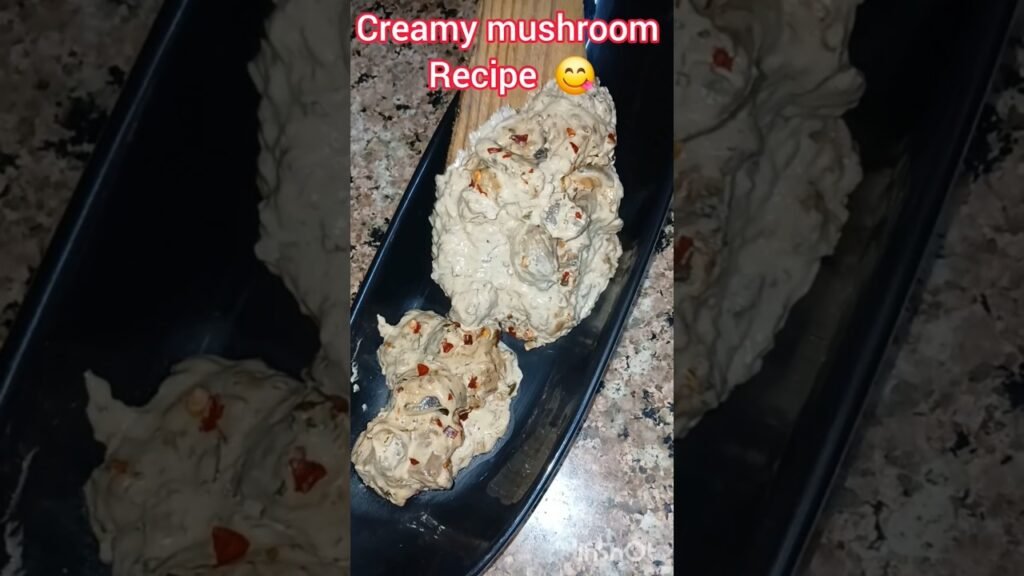 VIRAL MUSHROOM RECIPE🍄I How to make  CREAMY MUSHROOM RESTAURANT STYLE #shortsfeed #food #viralvideo