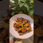 నా sunday evening special Hot Chilli Garlic Mushrooms#viral#trending#mushroom#food#snacks#fyp#yt