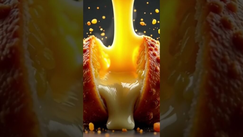 Arancini Cheese Burst #AranciniLove #CrunchyBite #CheeseMeltdown