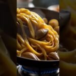 Seafood Linguine Steam Drama #SeafoodLinguine #ItalianSeafood #SteamSizzle