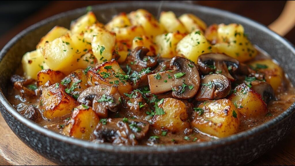 This Mushroom and Potato Ragout Is Better Than Any Diet. Vegan, Healthy, and Aromatic