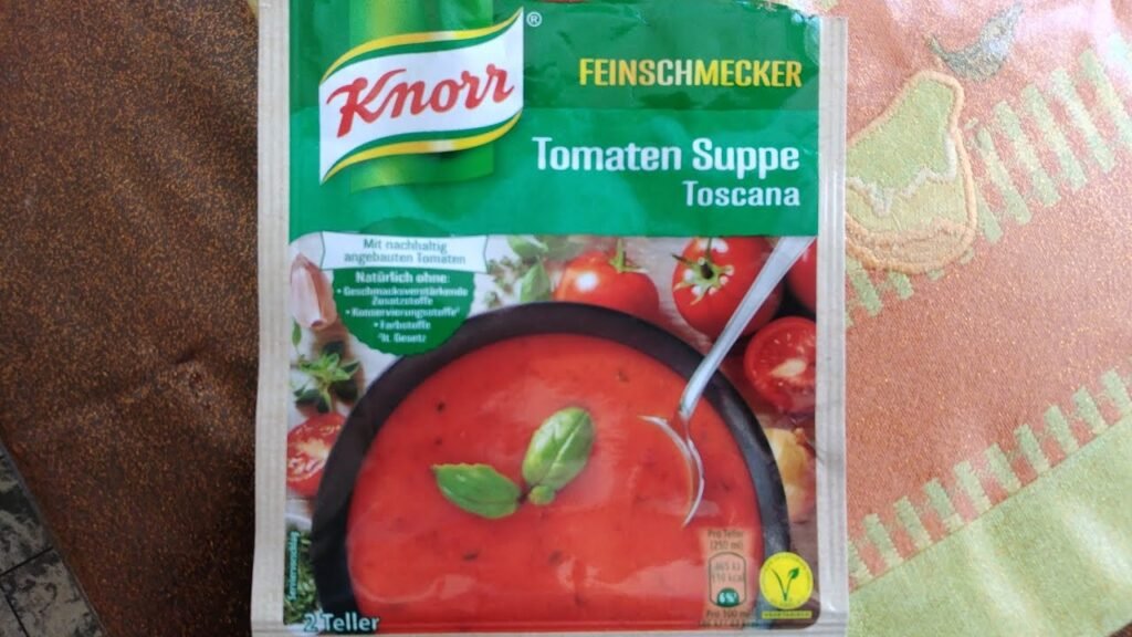 Pranzo Ospedaliero. ZUPPA DI POMODORO KNORR