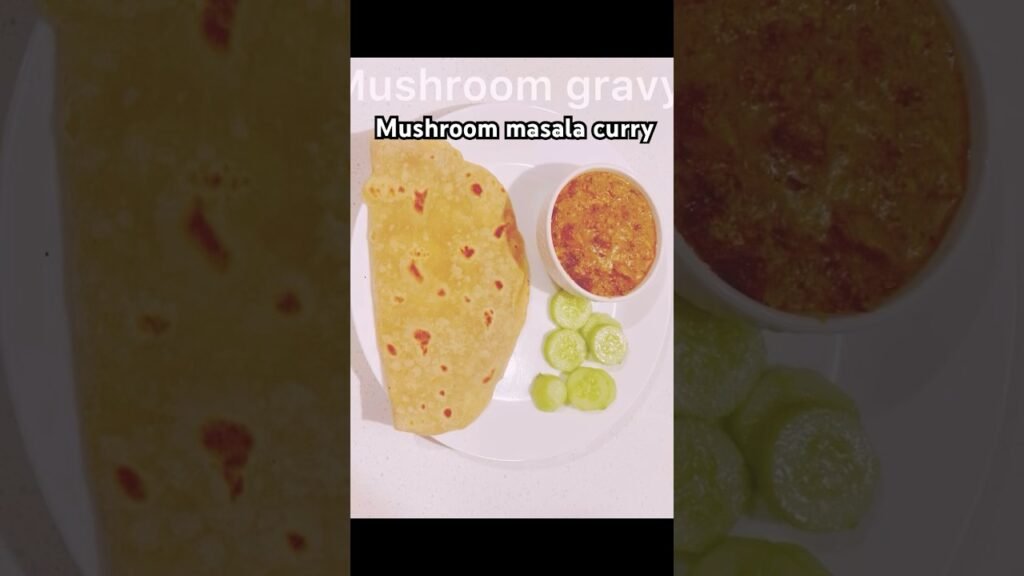 #mushroom masala curry #mushroom masala #mushroomcurry#cookingshorts #vegeterianrecipes #food lover