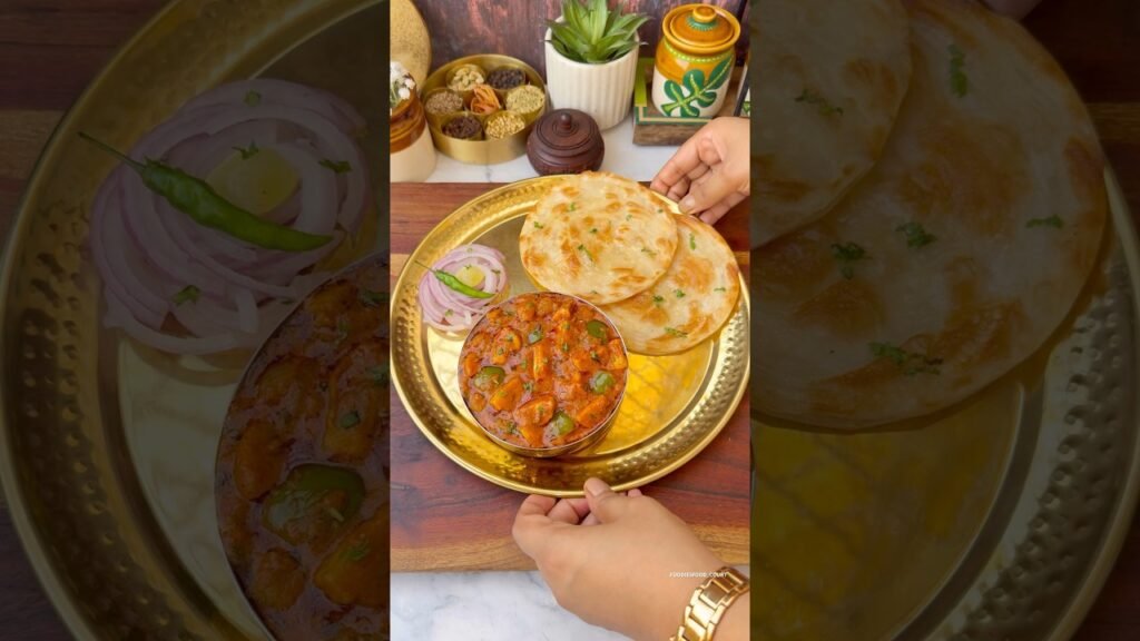 Mushroom Tikka Masala Recipe😍 #shorts #trending #viralvideo #mushroom