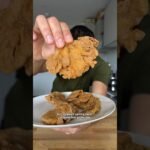 Crispy fried oyster mushrooms